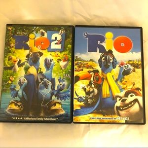 Rio and Rio 2 DVDs